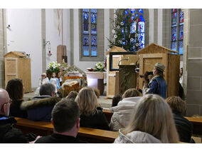 Kinderchristmette mit Krippenspiel (© Karl-Franz Thiede)